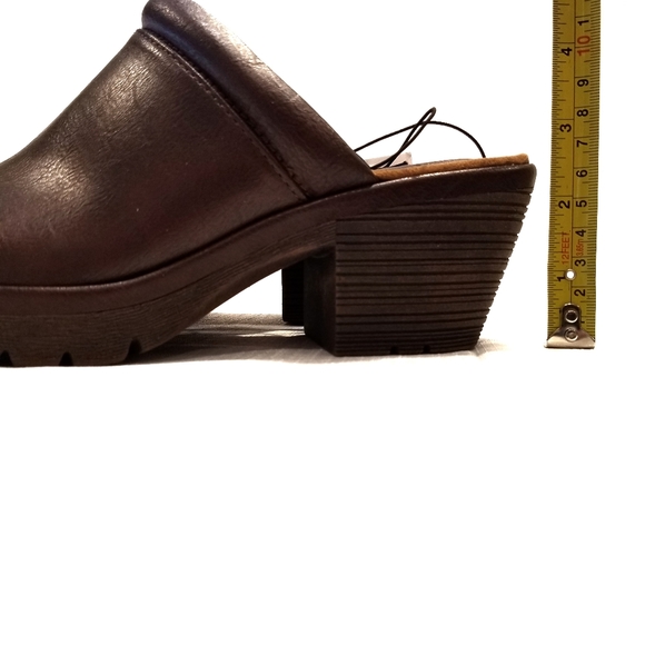 SOFFT Clogs Eurosoft Heeled Slip-on Mules BROWN - Picture 4 of 7